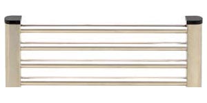 Satin nickel finish example