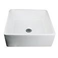 Square porcelain sink