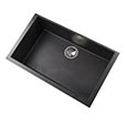 Extra large granite composite single bowl kitchen sink