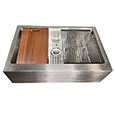 Nantucket apron front sink - AP-PS-3221-16