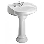 Bathroom pedestal sink