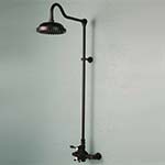 Exposed European shower