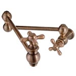 Old fashioned pot filler faucet