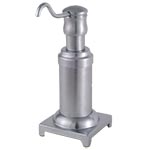 Freestanding bathroom soap dispenser