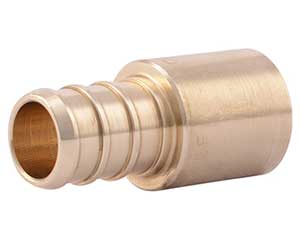 PEX barbed sweat male adapter