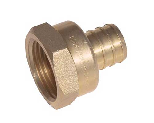 PEX barbed threaded female adapter