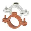 Split ring pipe hangers