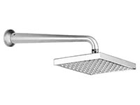 shower arm with square shower head