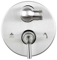 Pool shower diverter