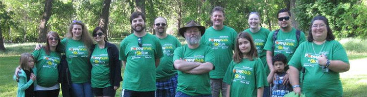 PlumbingSupply.com employees at the Poppy Walk 2014