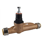 EB45 double union pressure regulating valve with slip connection