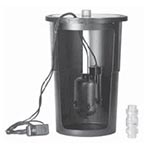 Self-diagnostic basement sump systems