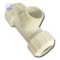 pvc compression tee