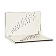 Designer fold-up shower bench