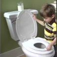 Child-sized toilet seat