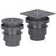 Ductile iron adjustable floor drain