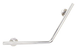 Seachrome Wedge grab bar in satin stainless steel