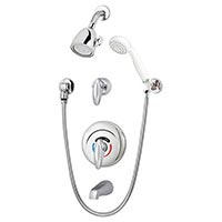 Safetymix complete tub/shower system