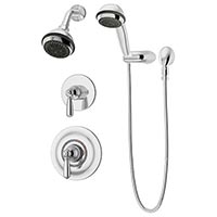 Allura shower head and hand shower system