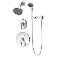 Elm shower head and hand shower system