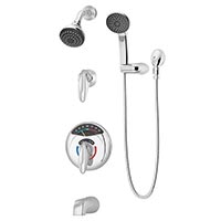 Symmons Visu-Temp complete shower system