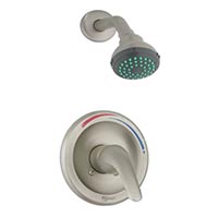 Lever handle shower set