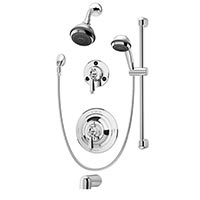 Water Dance tub shower system