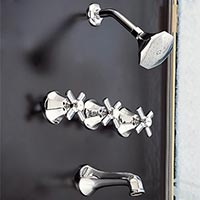 Mississippi vintage shower set