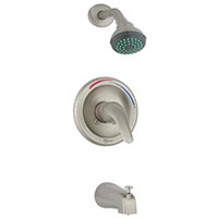 Lever handle tub/shower set