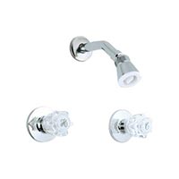 Banner two-handle shower set