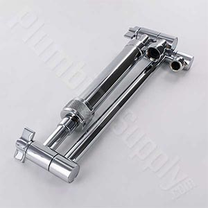 Sprite filtered double extendable shower arm