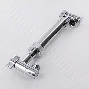 Sprite filtered extendable shower arm