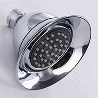 Easy clean bell style shower head