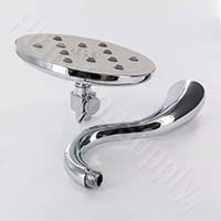 Luxury rainshower with flow control