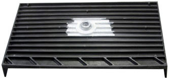 image of barrier free curb shower pan - bottom view