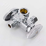 Double Handle Angle Stop