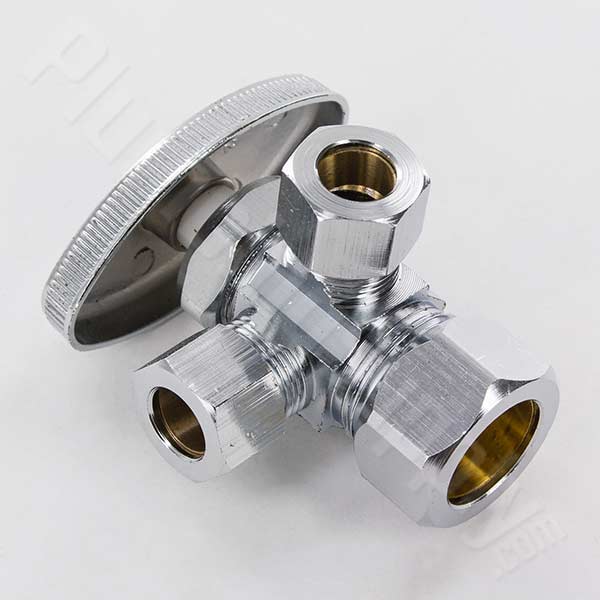 Compression Three Way Angle Stop 04353AB