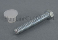 example of sink rim bolt and cap