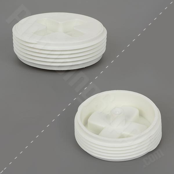 2inch flush ABS cleanout plug