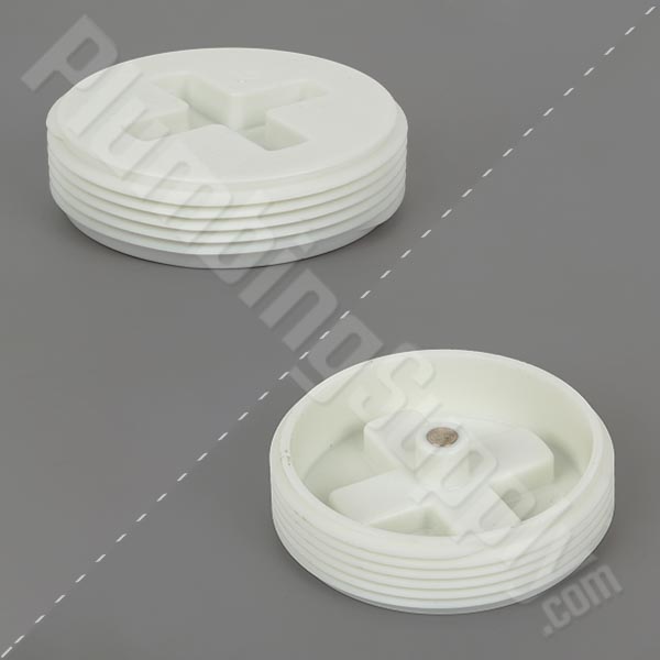 3inch flush ABS cleanout plug