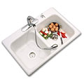 To Charleston double bowl kitchen sink
