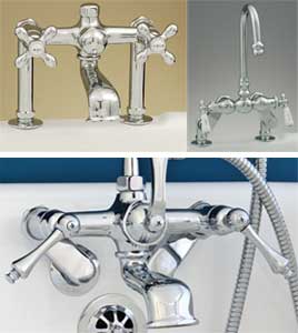 faucets with swing arm couplers