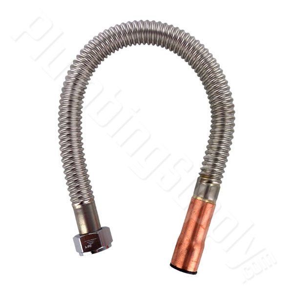 Stainless steel copper water heater flex