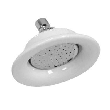 Sunflower shower head in chrome