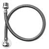 Braided stainless steel faucet supply line