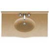 Swanstone Europa single bowl integral vanity sink