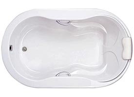 Swirl-Way Hampton oval bathtub