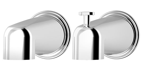 Image of Symmons non-diverter tub spout - #552TS