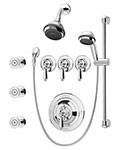 WaterDance two wall shower system