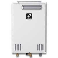 Takagi TK-510U-E outdoor tankless water heater image